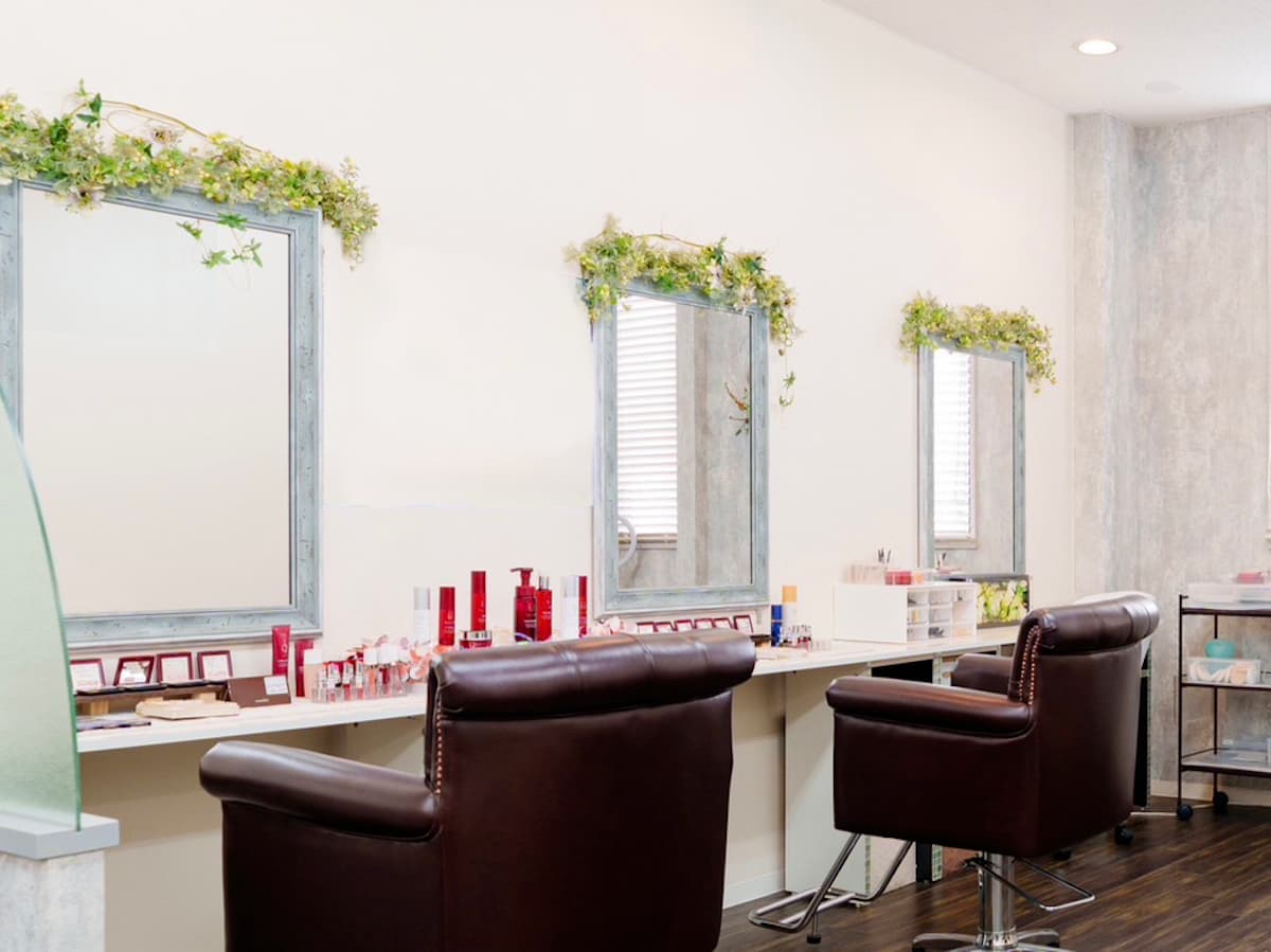 SR SALON Malumのメイクアップスペース