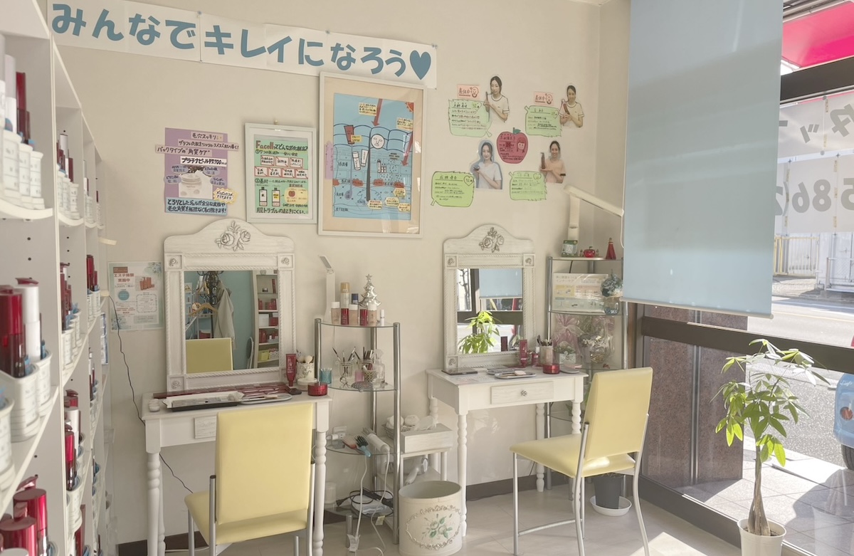 SR SALON Mariaのメイクアップスペース