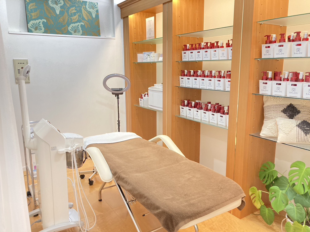 SR SALON GALERIE ANNEの施術スペース